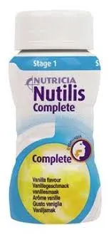 Nutilis Complete Stage 1 Vanilj 4x125 ml Nutilis