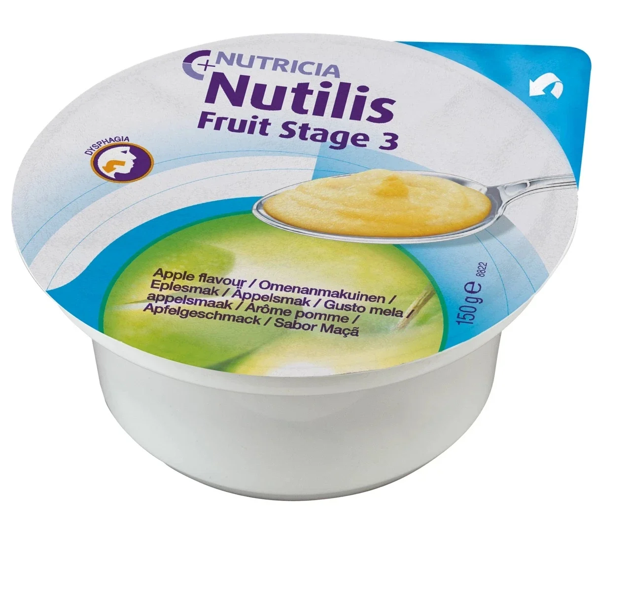 Nutilis Fruit Steg 3 Äpple 3x150 g Nutilis