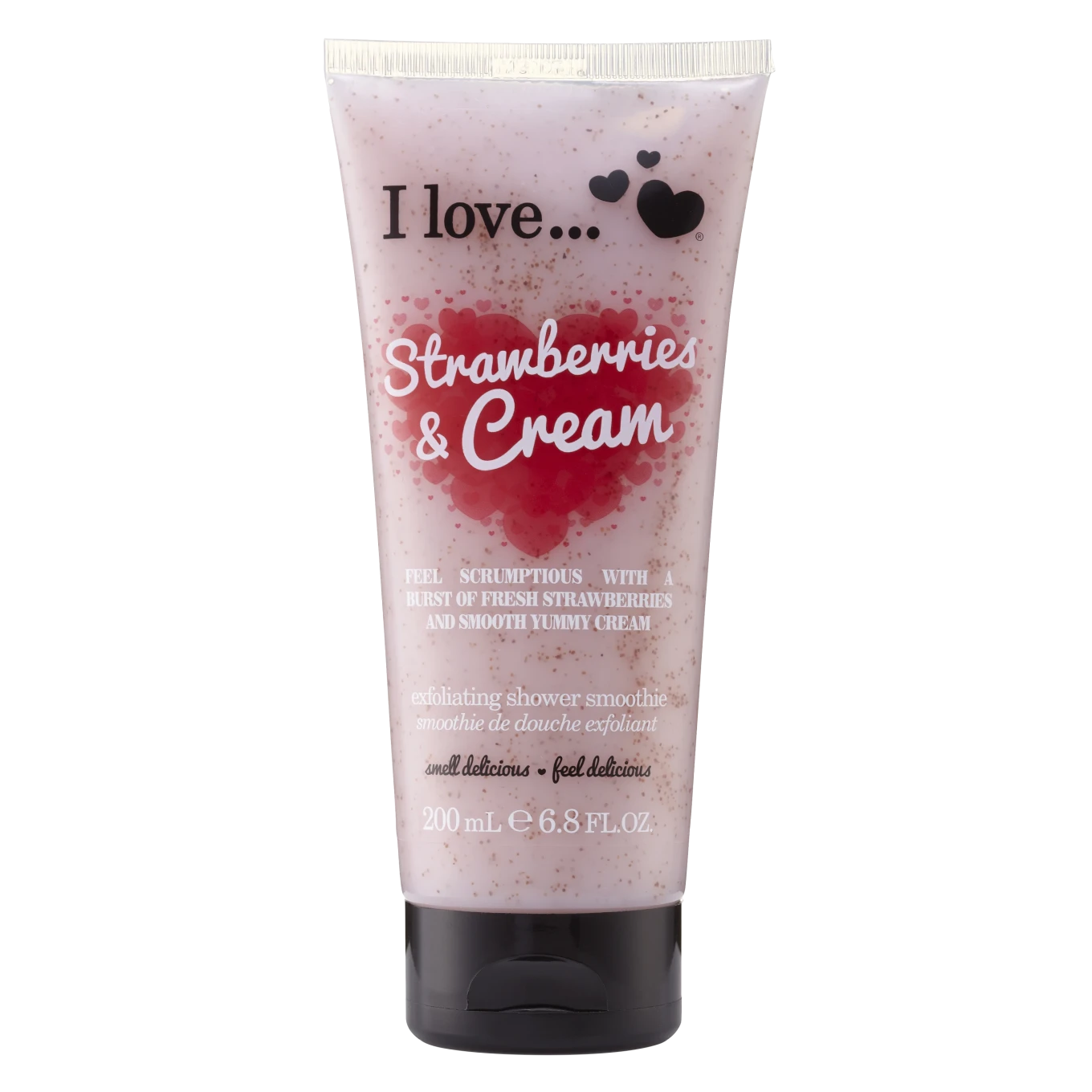 I LOVE Strawberries & Cream Exfoliating Shower Smoothie 200 ml I Love...