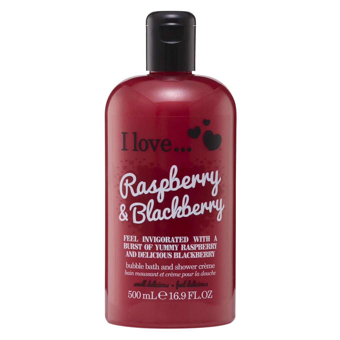I Love Original Raspberry Blackberry Bath Shower 500ml I Love...