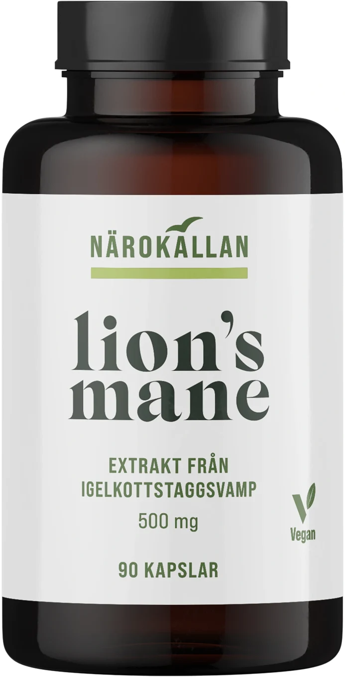 Närokällan Lions Mane 90 kapslar Närokällan