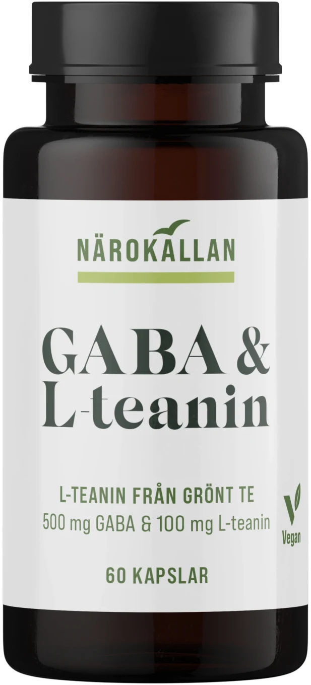 Närokällan GABA & L-teanin 60 kapslar Närokällan