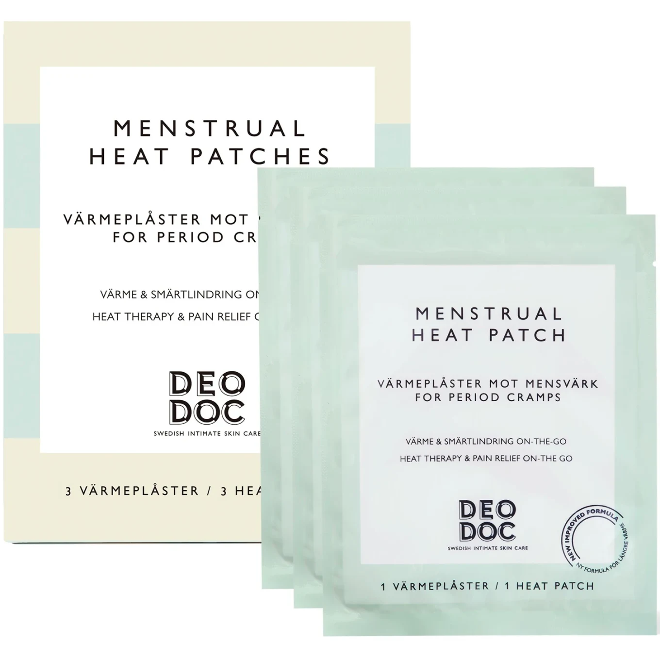 DeoDoc Värmeplåster 3-pack DeoDoc