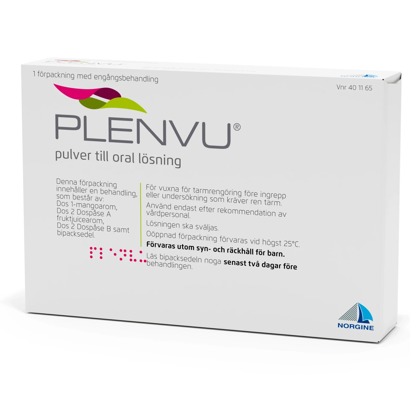 Plenvu Pulver till oral lösning 2 dospåsar plenvu