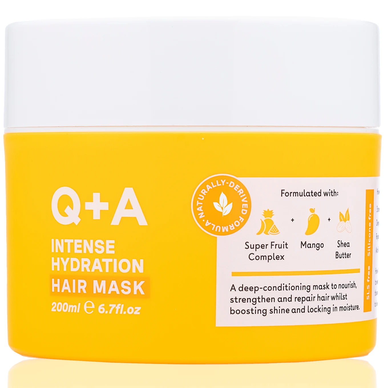 Q+A Intense Hydration Hair Mask 200 ml Q+A