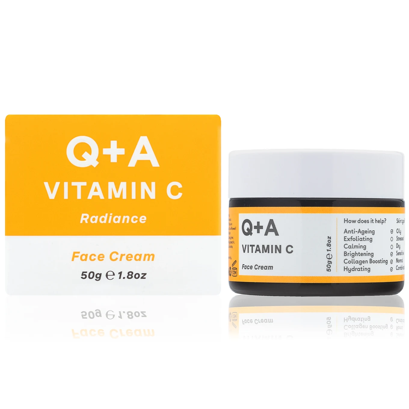 Q+A Vitamin C Radiance Face Cream 50 g Q+A