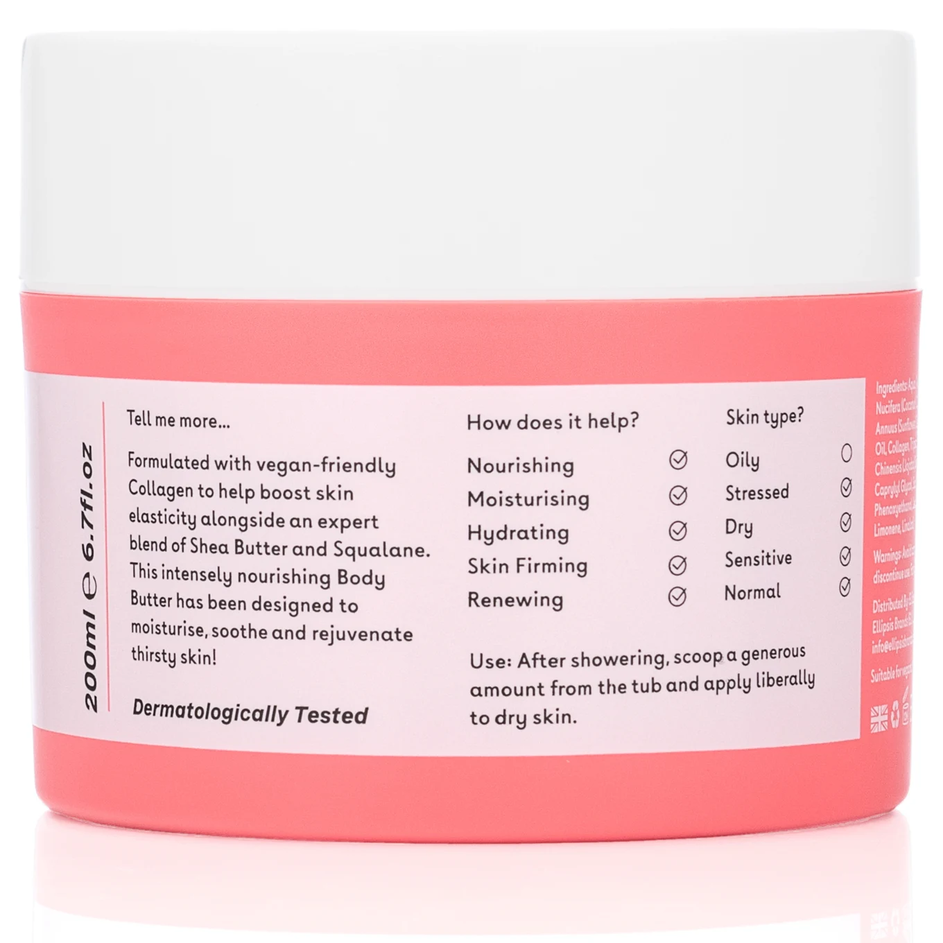 Q+A Collagen Body Butter 200 ml Q+A