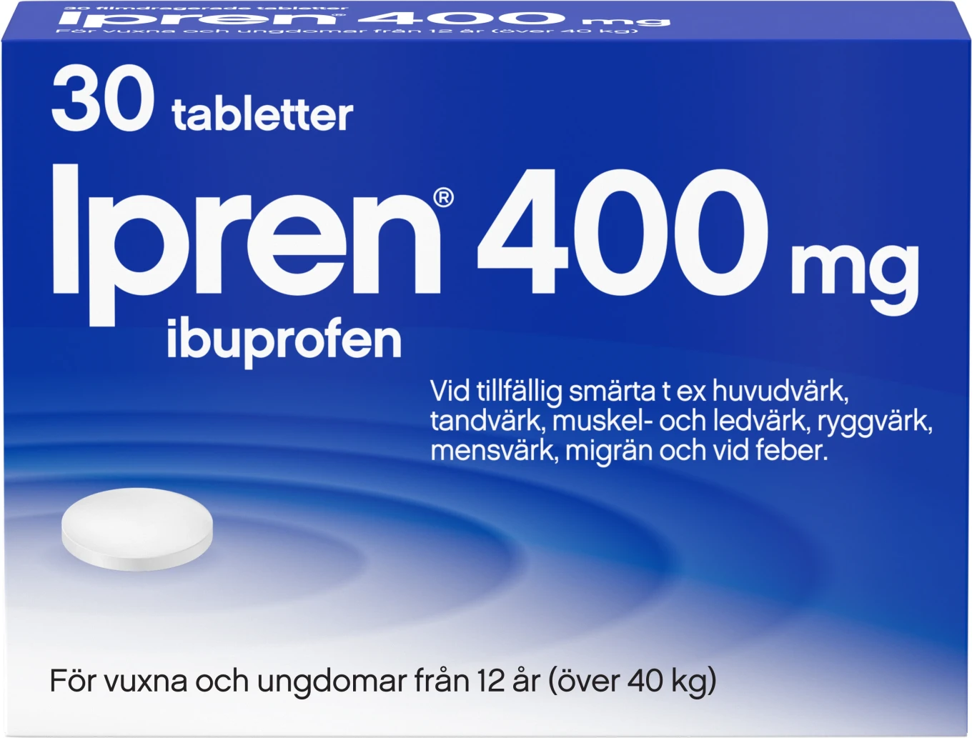 Ipren filmdragerad tablett 400 mg 30 st Ipren