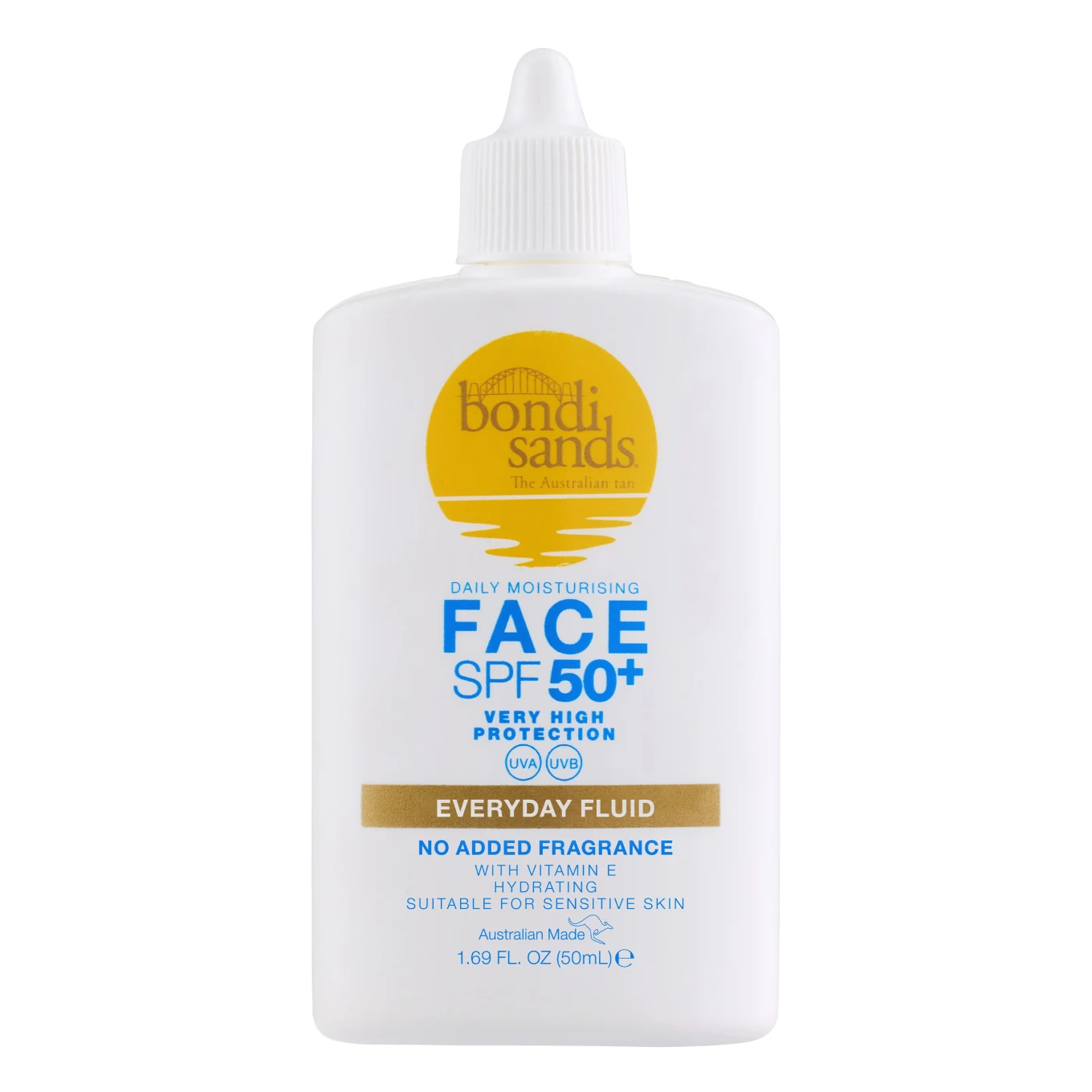 Bondi Sands Everyday Face Fluid SPF 50+, 50 ml Bondi Sands