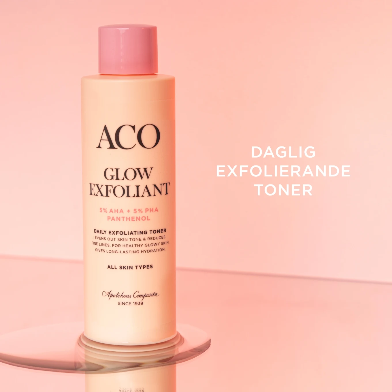 ACO Face Glow Exfoliant Toner 150 ml ACO
