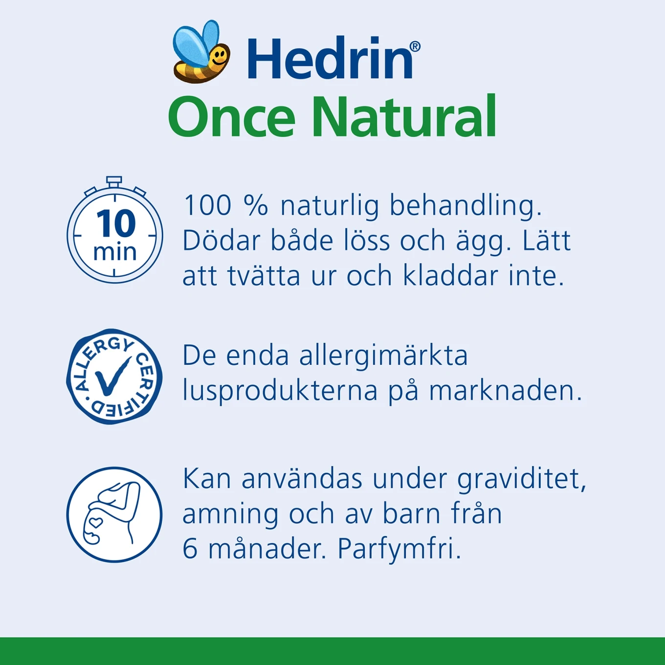 Hedrin Once Natural 100 ml Hedrin