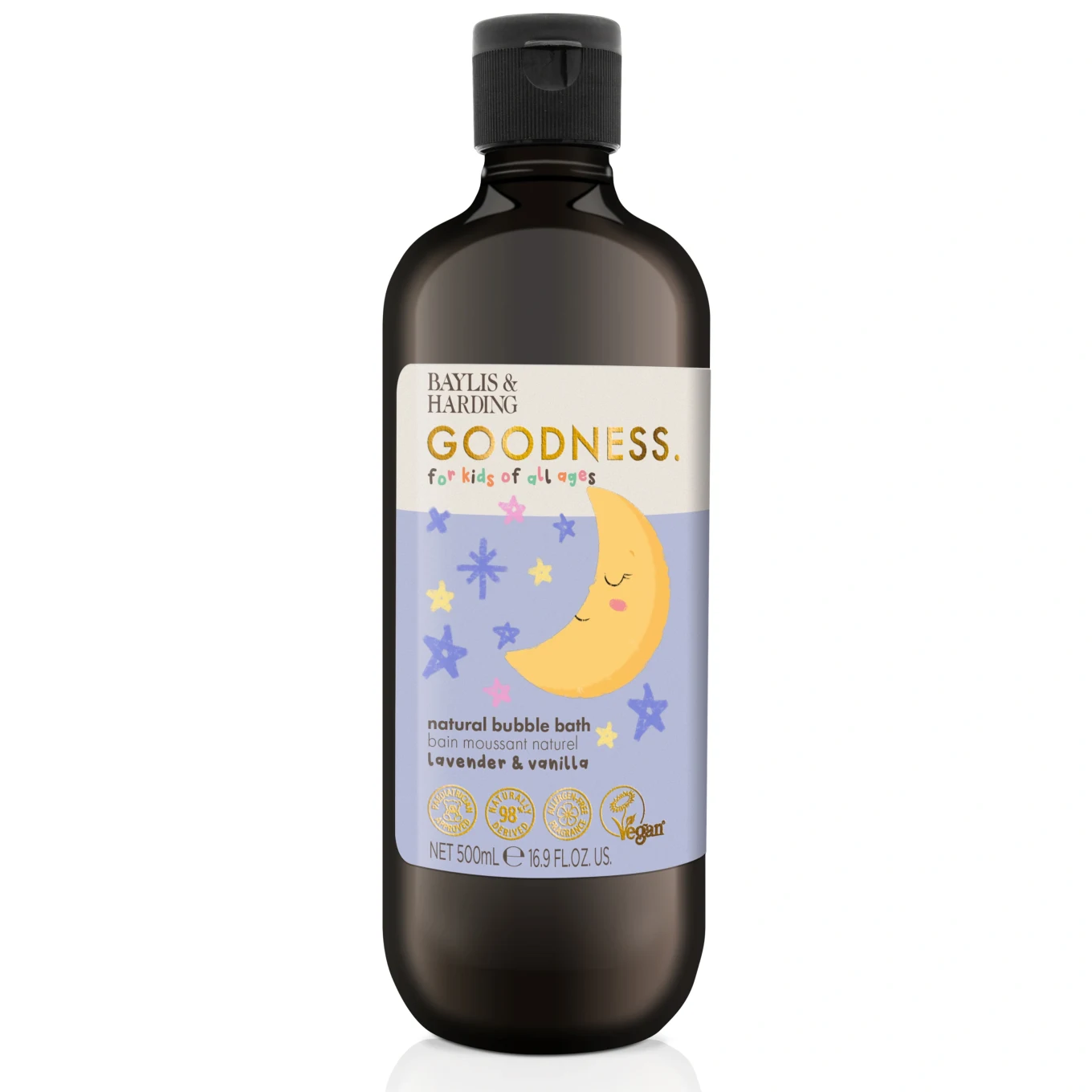 Baylis & Harding Goodness Kids Lavender & Vanilla Natural Bubble Bath 500 ml Baylis & Harding