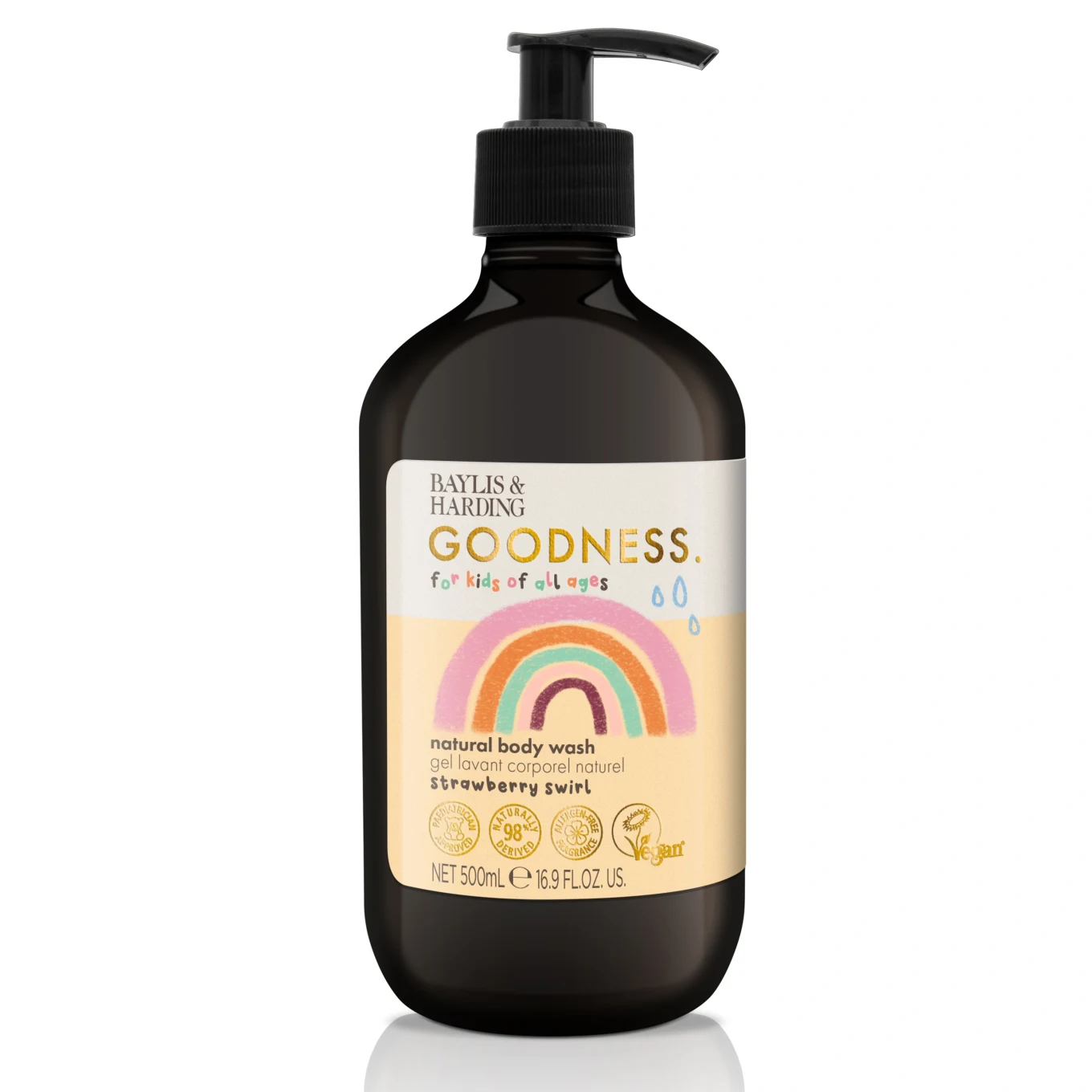 Baylis & Harding Goodness Kids Strawberry Swirl Body Wash 500 ml Baylis & Harding