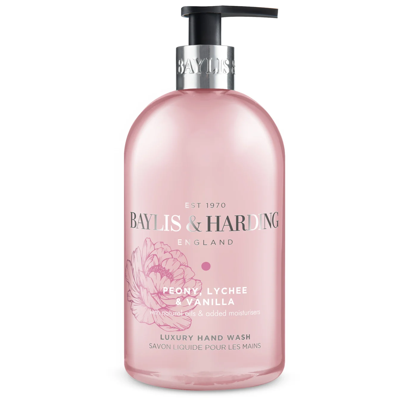 Baylis & Harding Signature Peony, Lychee & Vanilla Hand Wash 500 ml Baylis & Harding