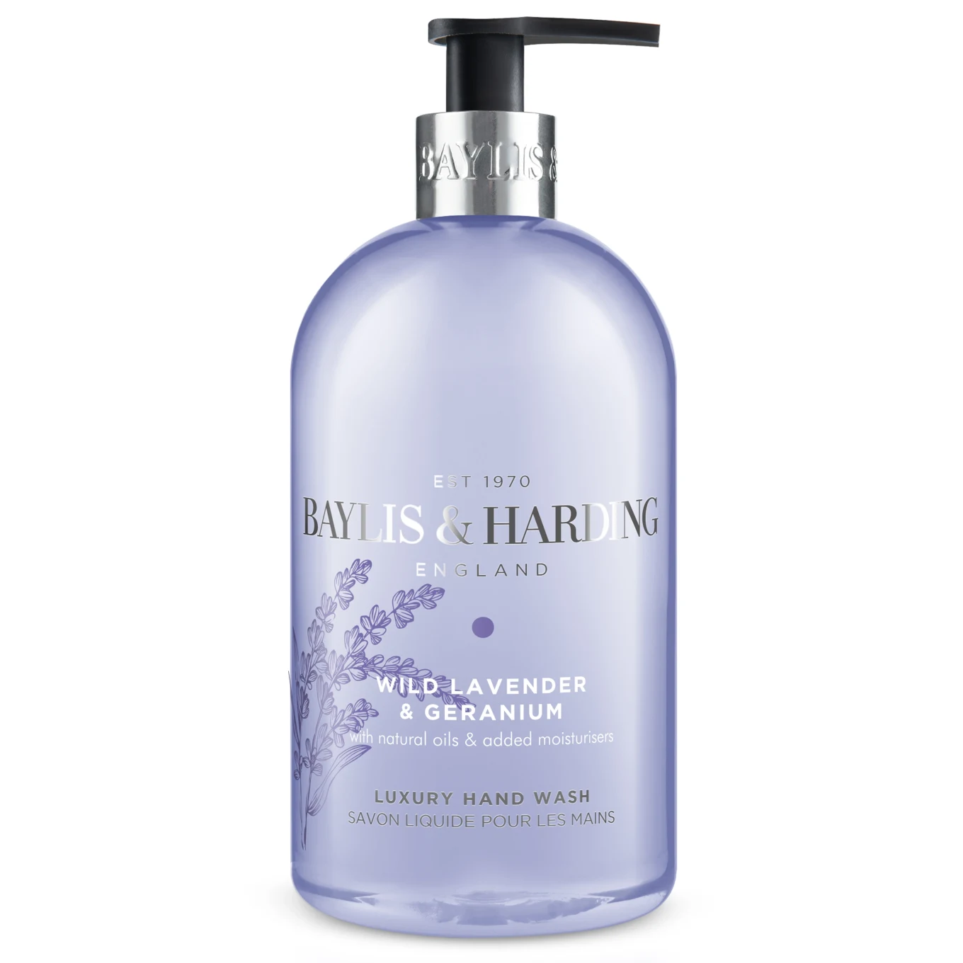 Baylis & Harding Signature Wild Lavender & Geranium Hand Wash 500 ml Baylis & Harding