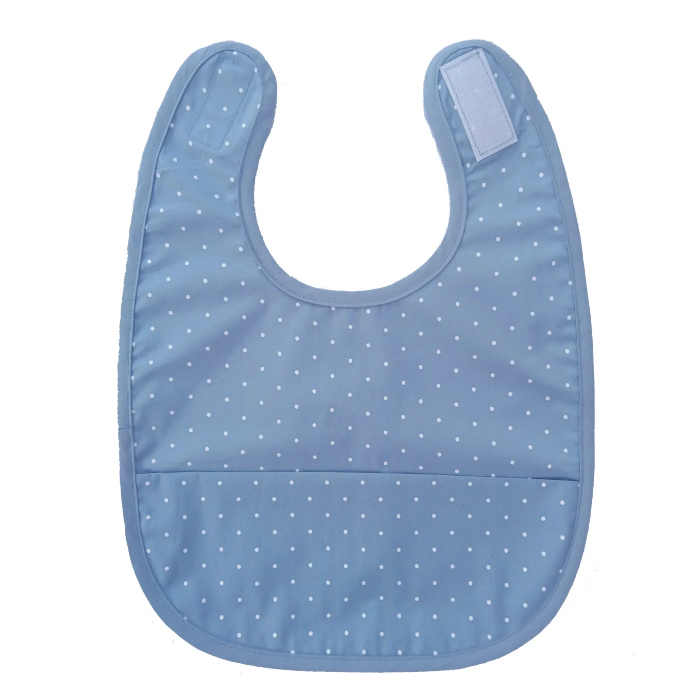 Summerville Organic Haklapp Dusty blue dotty Summerville Organic