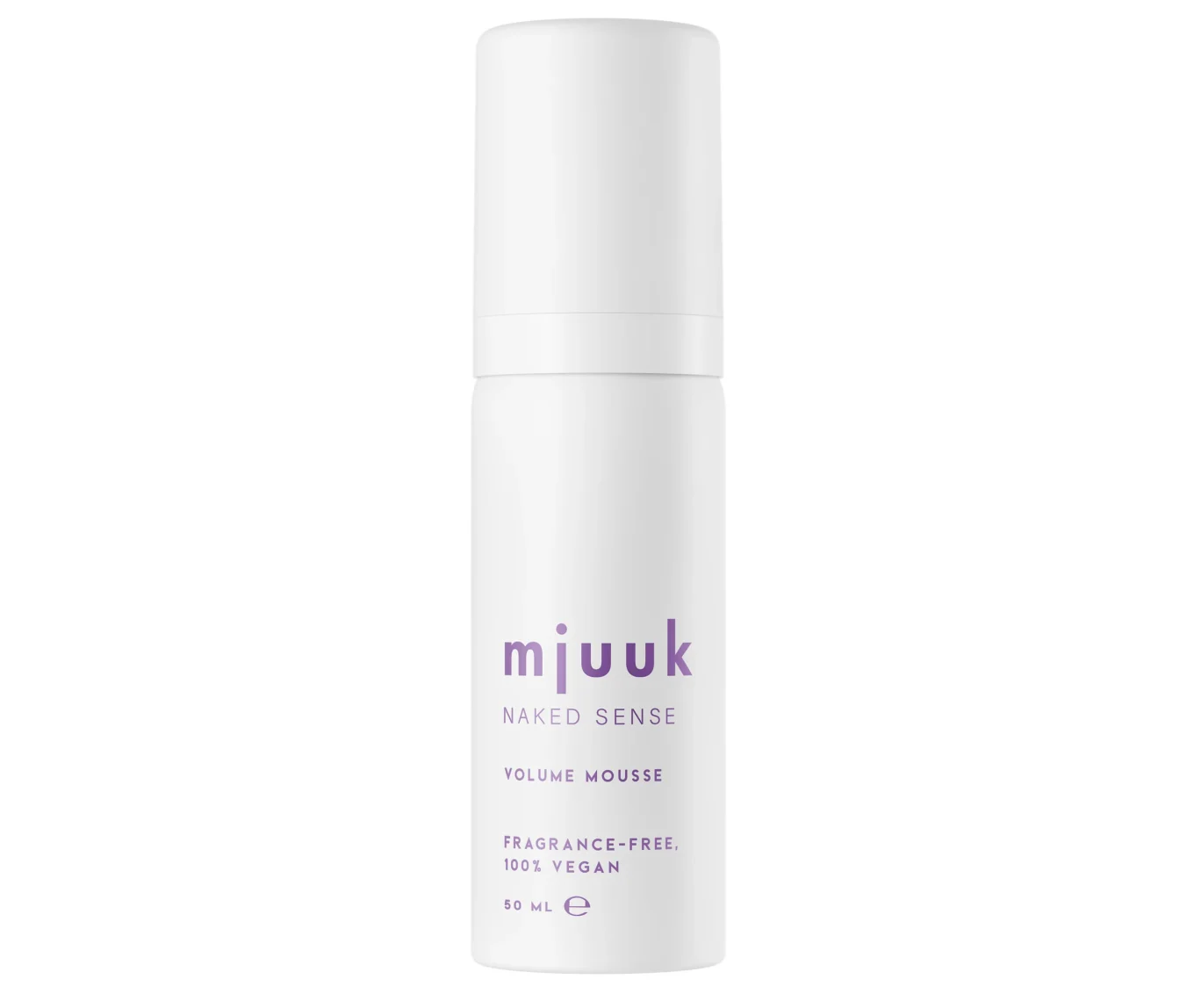 Mjuuk Naked Sense Fragrance-Free Volume Mousse 50 ml Mjuuk