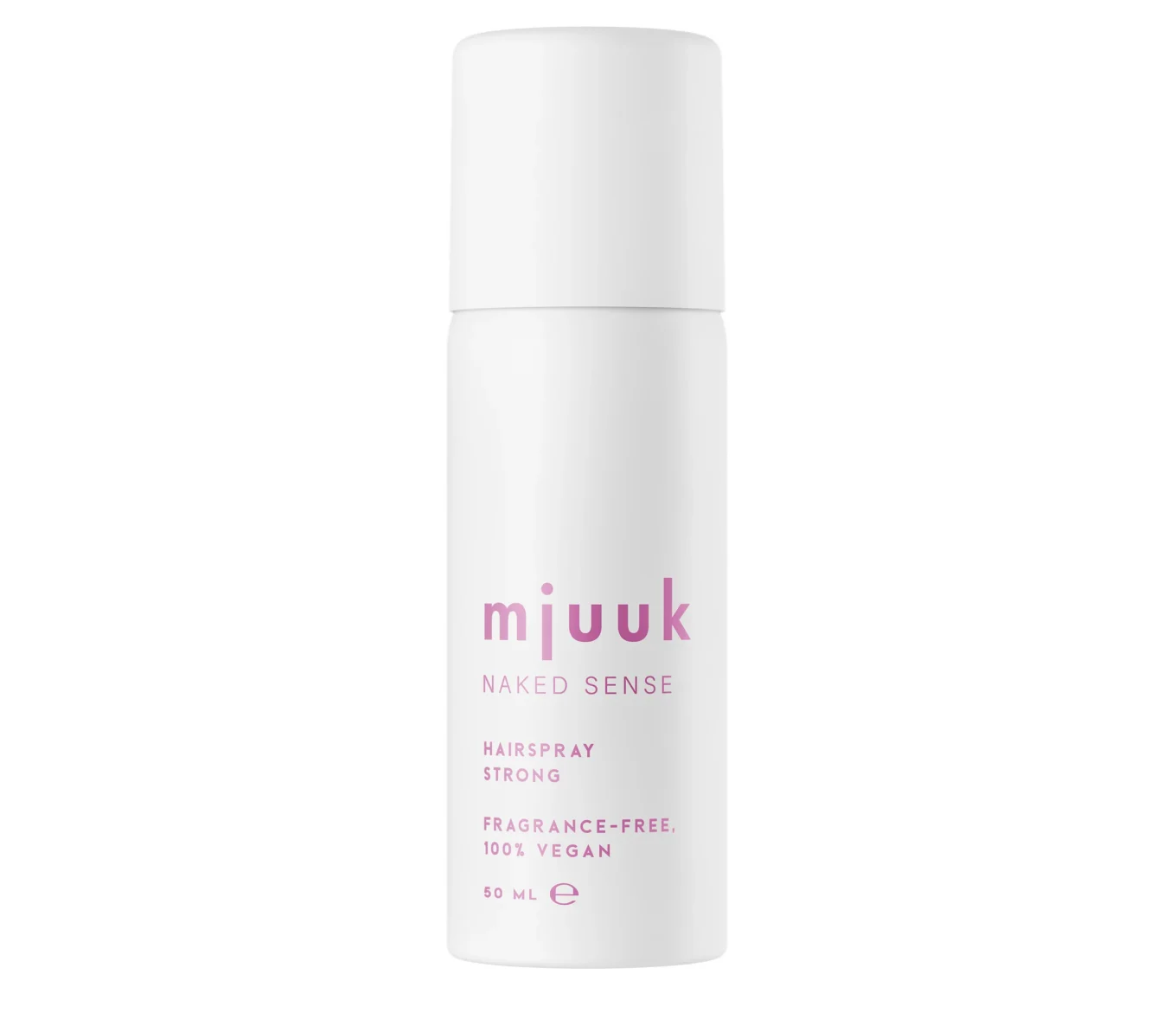 Mjuuk Naked Sense Fragrance-Free Hairspray Strong 50 ml Mjuuk