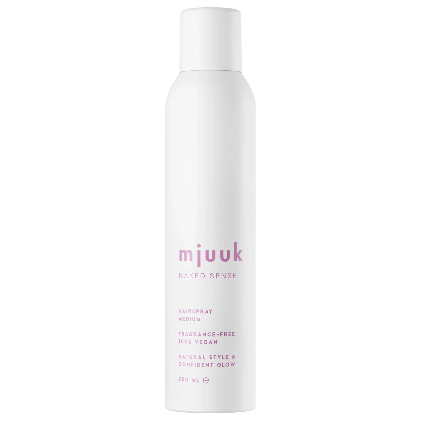 Mjuuk Naked Sense Fragrance-Free Hairspray Medium 250 ml Mjuuk