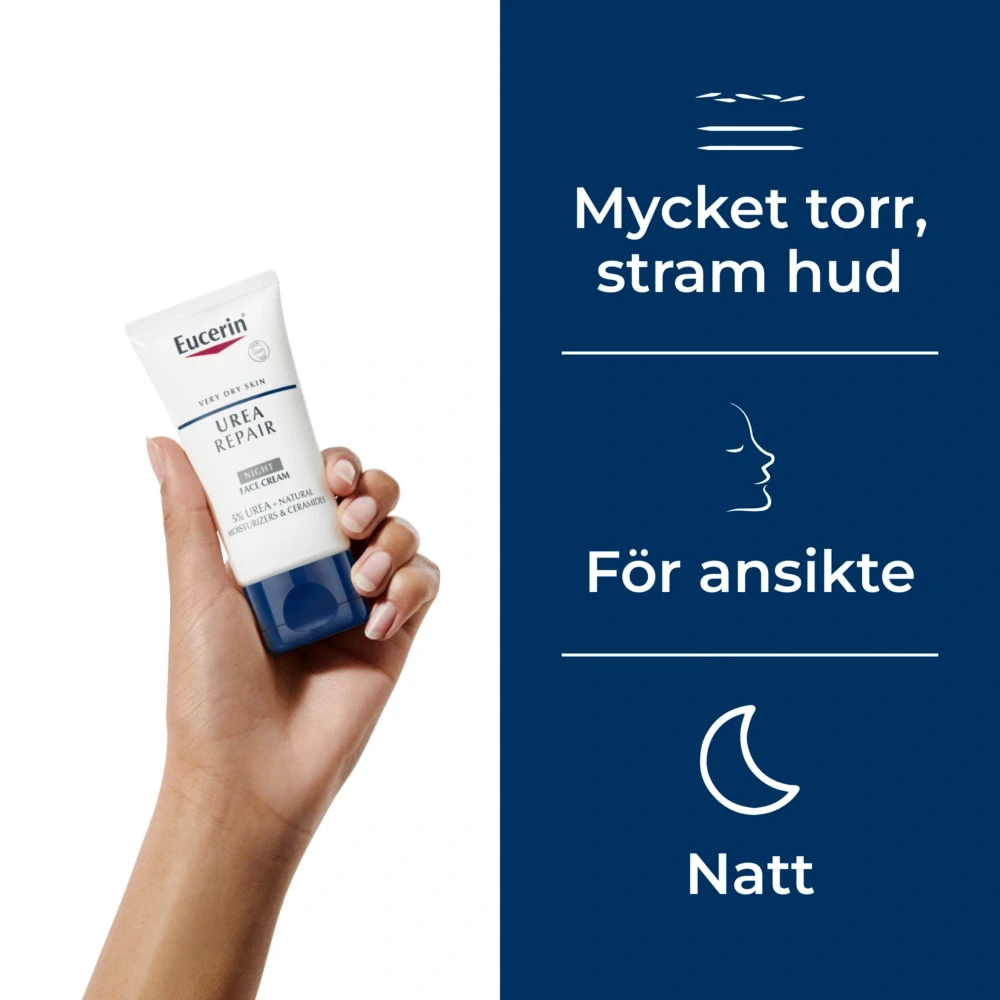Eucerin UreaRepair Night Face Cream 5% Urea 50 ml Eucerin