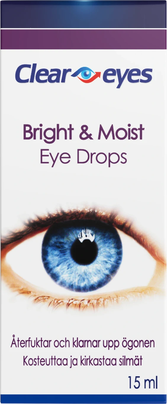 Clear Eyes Bright & Moist 15 ml Clear Eyes