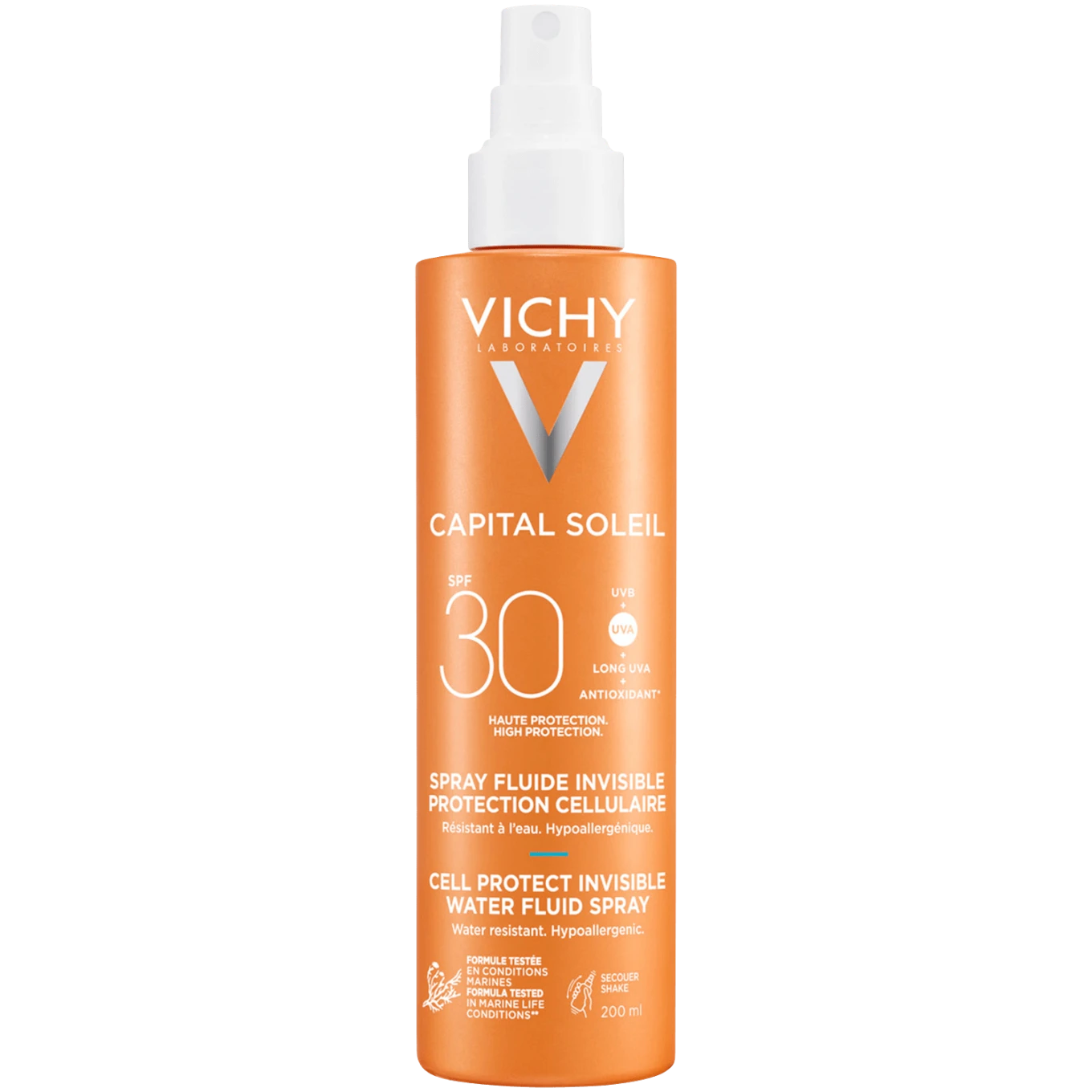 Vichy Capital Soleil Cell Protect UV Spray SPF 30, 200 ml Vichy
