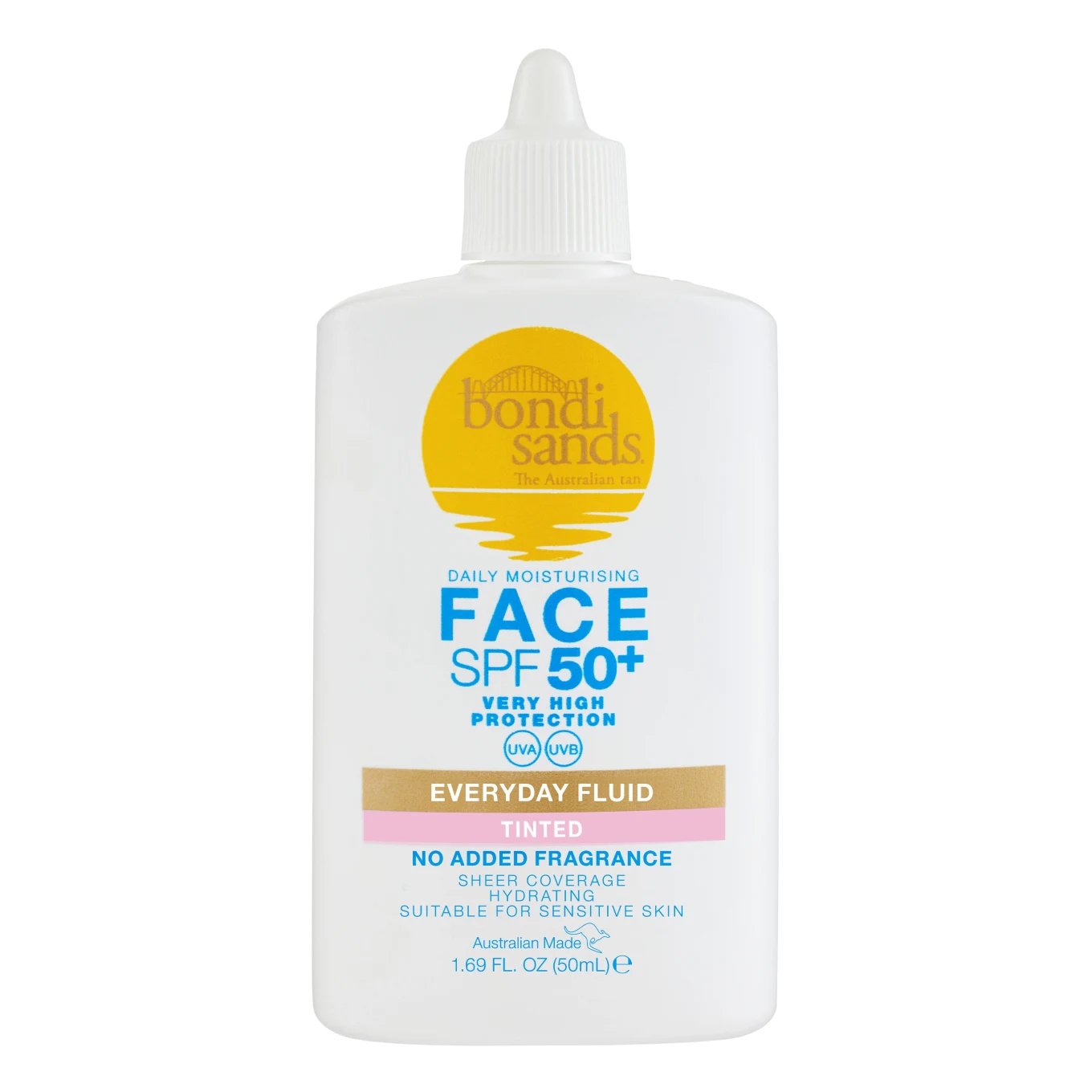 Bondi Sands Everyday Tinted Face Fluid SPF 50+ , 50 ml Bondi Sands