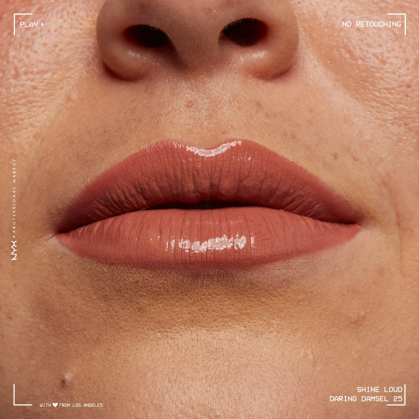 NYX Professional Makeup Shine Loud High Pigment Lip Shine 3,4 ml 25 Daring Damsel NYX Professional Makeup