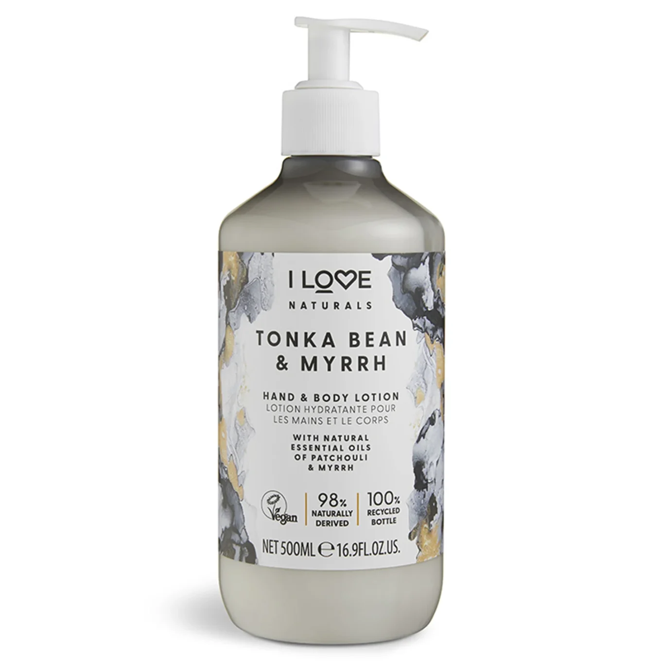 I LOVE Naturals Hand & Body Lotion Tonka Bean & Myrrh 500 ml I Love...