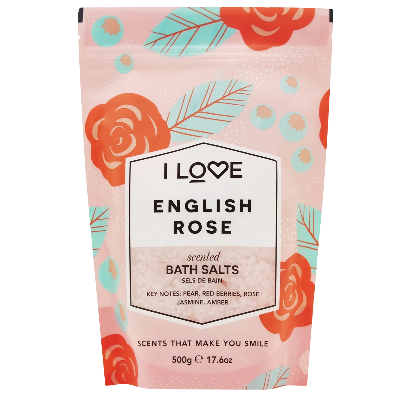 I LOVE Signature Bath Salts English Rose 500 g I Love...