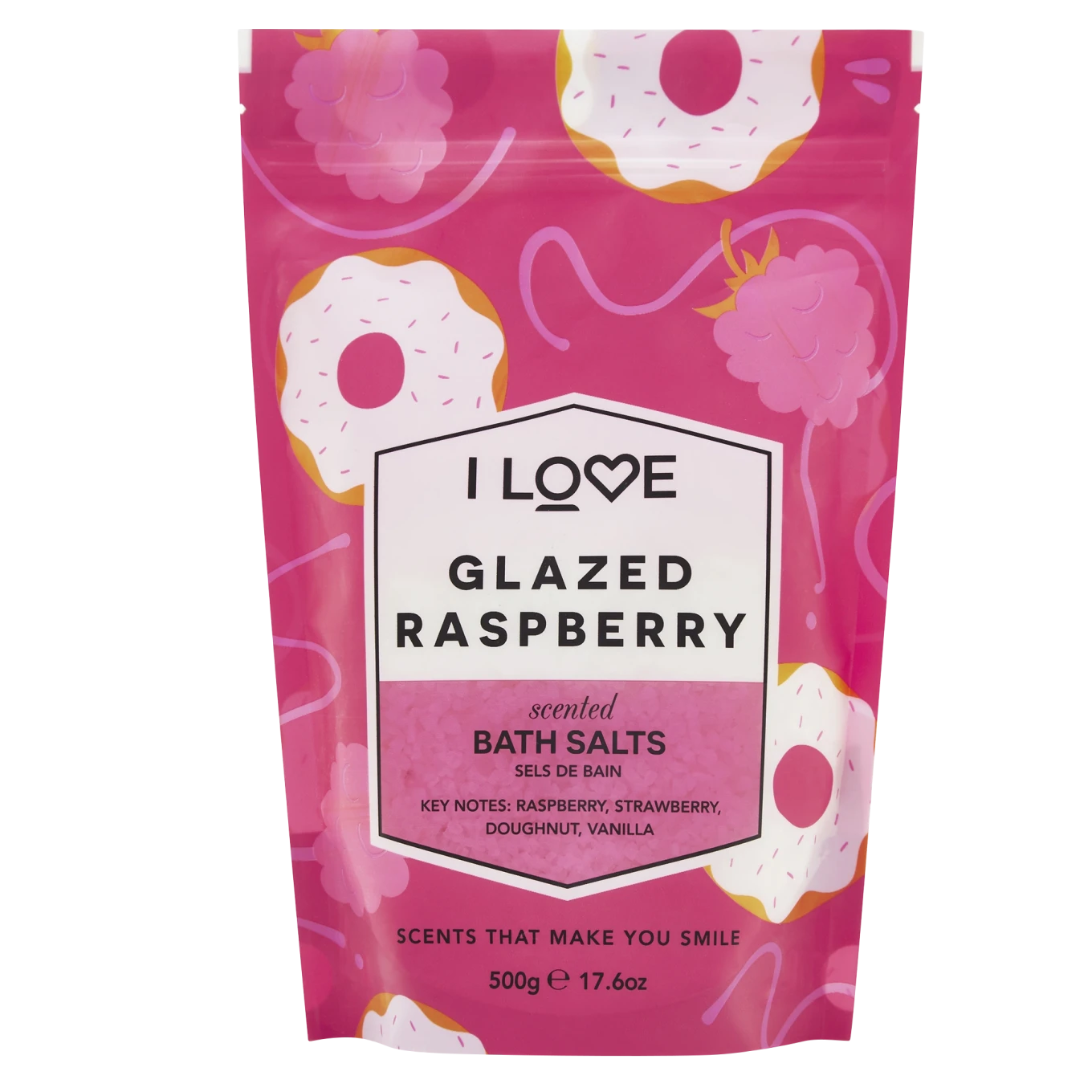 I LOVE Signature Bath Salts Glazed Raspberry 500 g I Love...