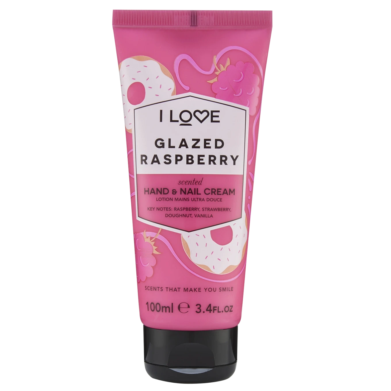 I LOVE Signature Hand & Nail Cream Glazed Raspberry 100 ml I Love...