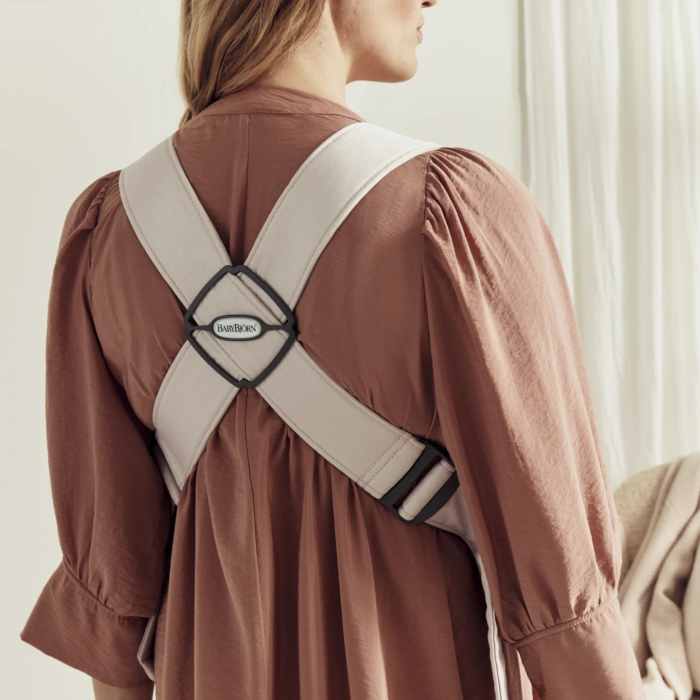 BabyBjörn Bärsele Mini 3D Jersey Ljusbeige BabyBjörn