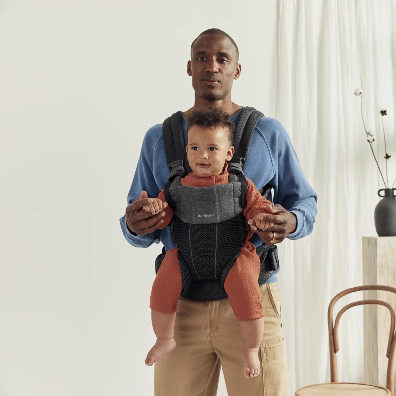 BabyBjörn Bärsele Harmony 3D Mesh Svart BabyBjörn