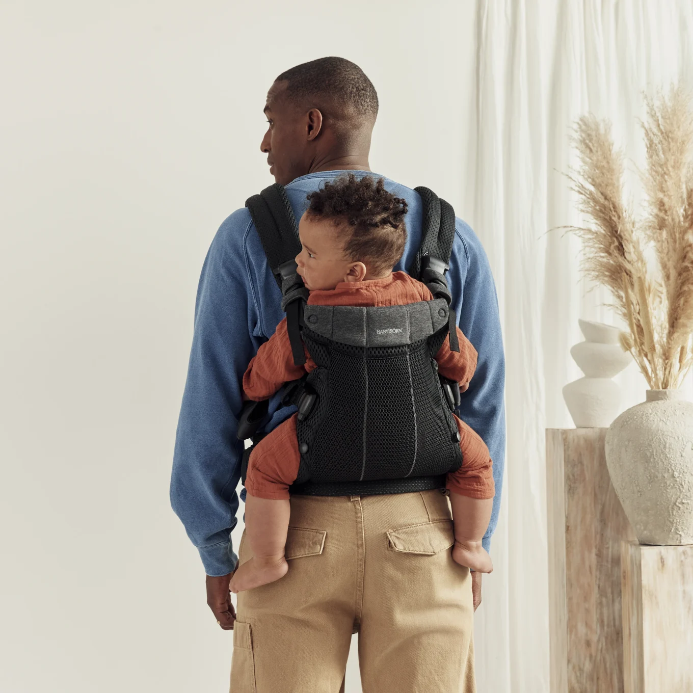 BabyBjörn Bärsele Harmony 3D Mesh Svart BabyBjörn