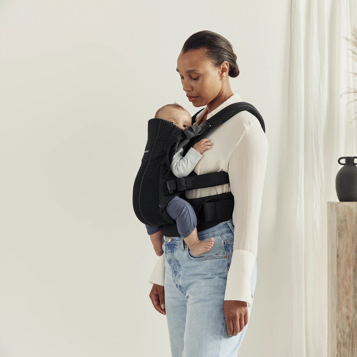 BabyBjörn Bärsele Harmony 3D Mesh Svart BabyBjörn