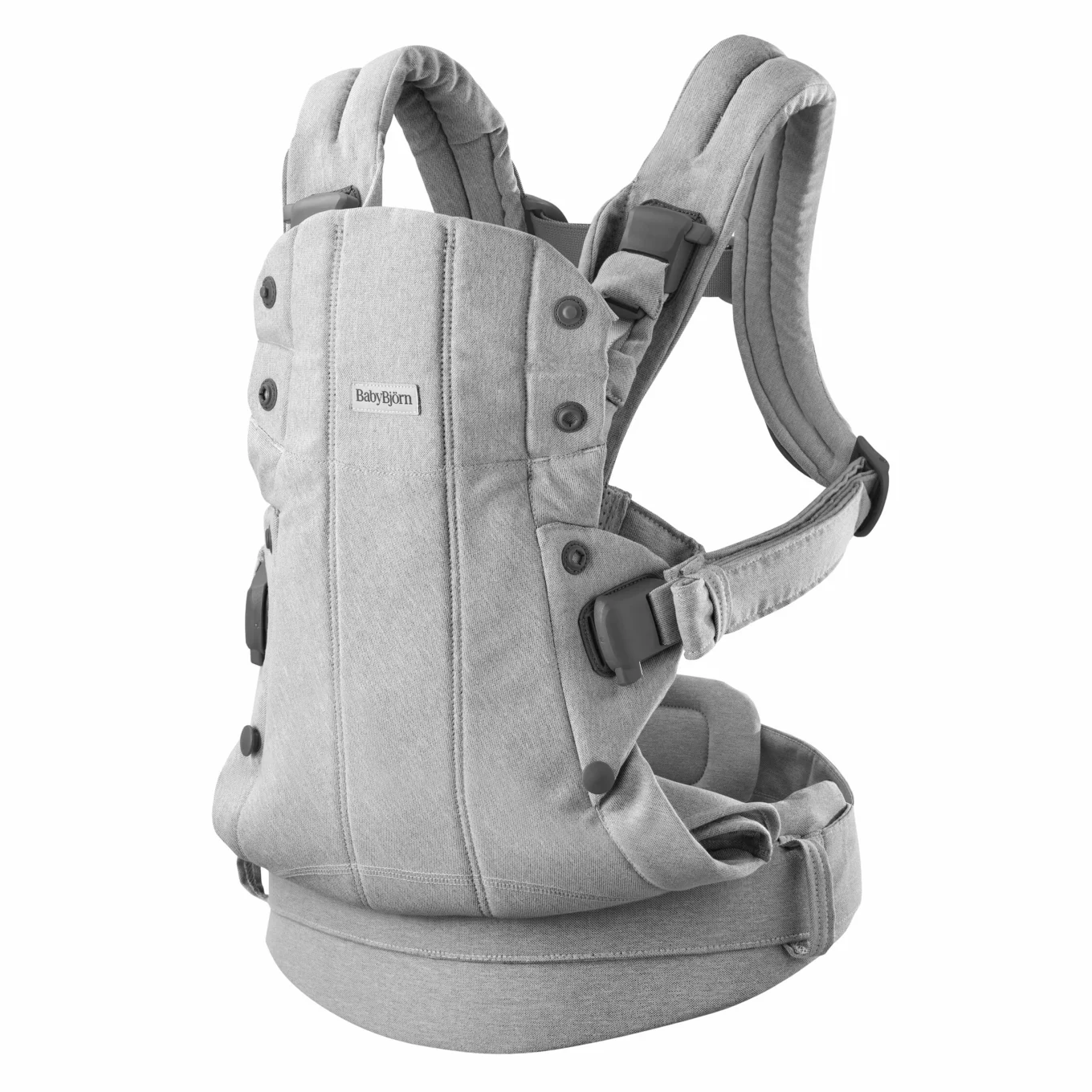BabyBjörn Bärsele Harmony Väv Ljusgrå Melerad BabyBjörn
