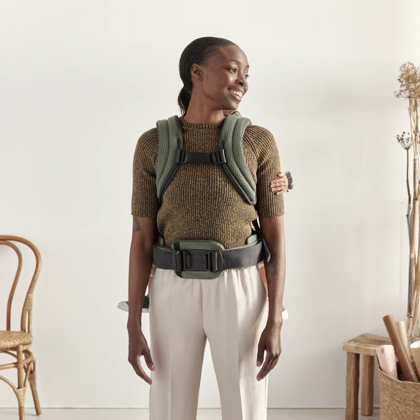 BabyBjörn Bärsele Harmony 3D Mesh Mörkgrön BabyBjörn