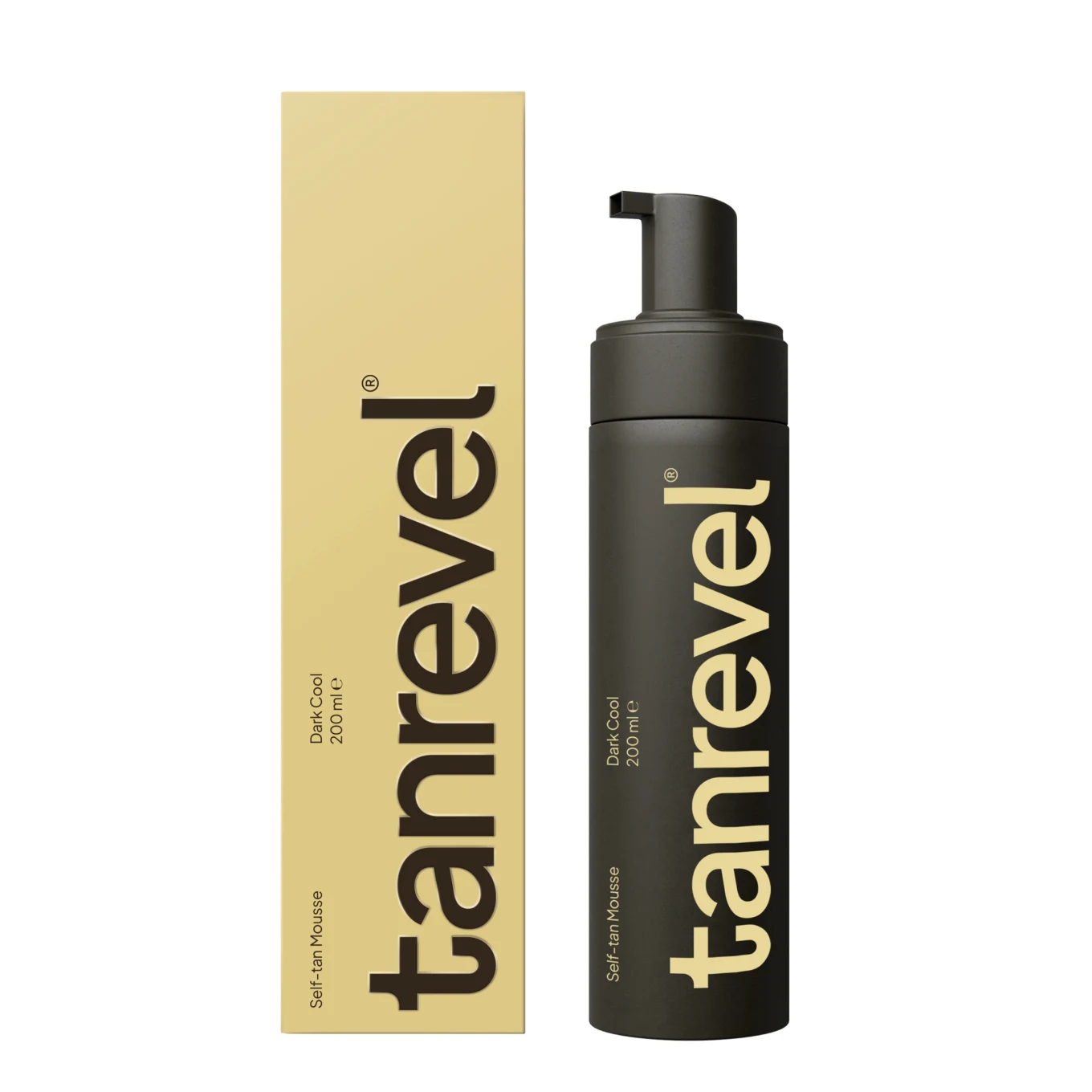 Tanrevel® Self Tan Mousse Dark Cool 200 ml Tanrevel
