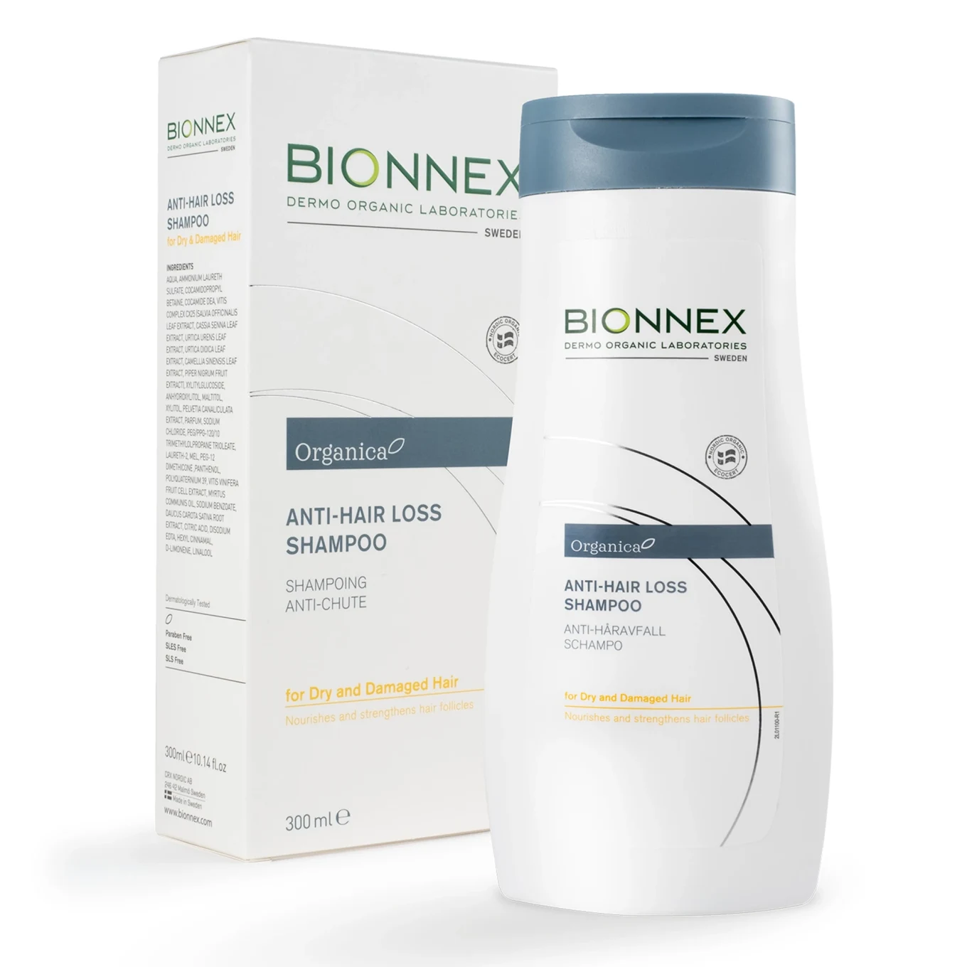 Bionnex Organica Anti-Hair Loss Shampoo for Dry and Damaged Hair 300ml BIONNEX