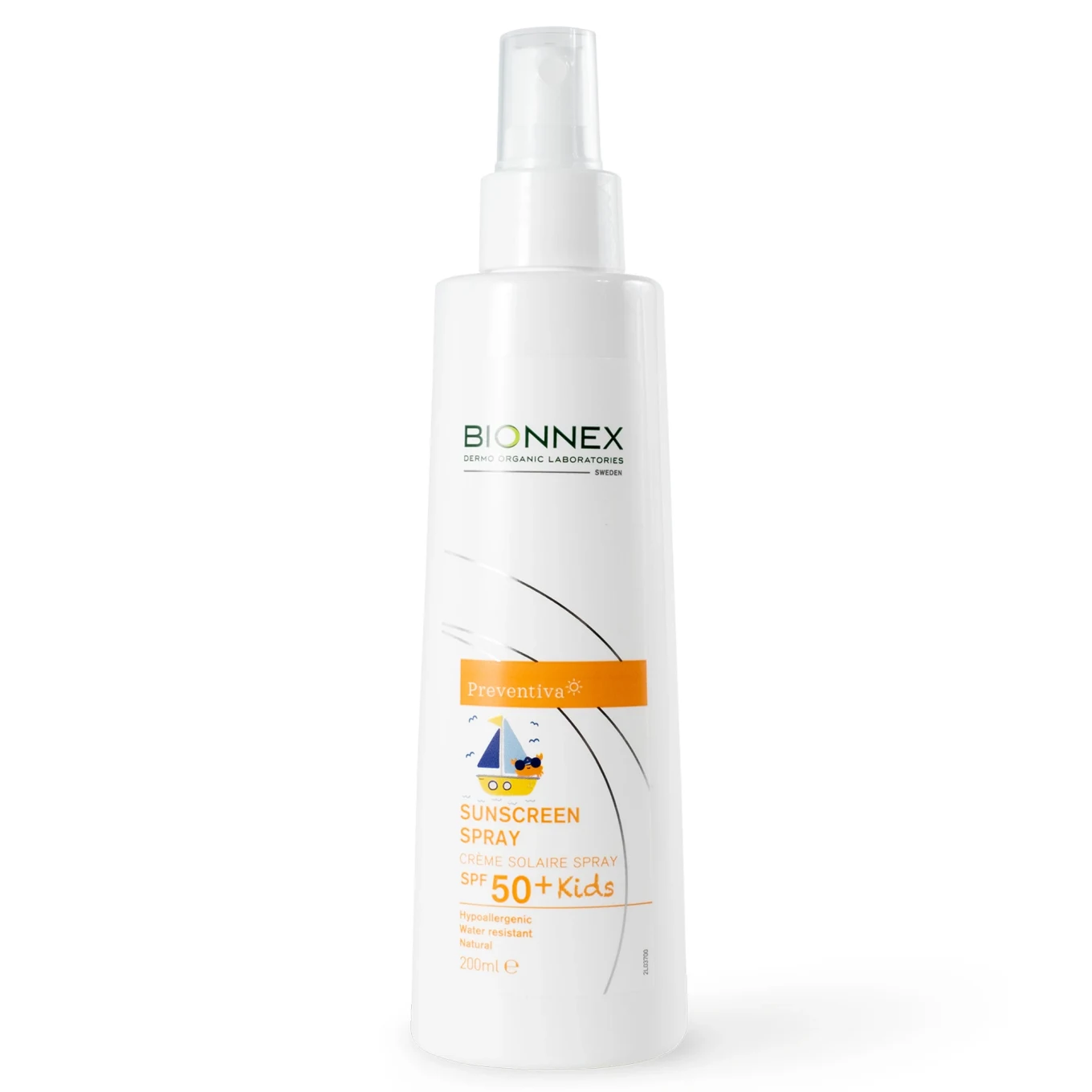 Bionnex Preventiva Sunscreen Spray Kids SPF 50+,  200 ml BIONNEX
