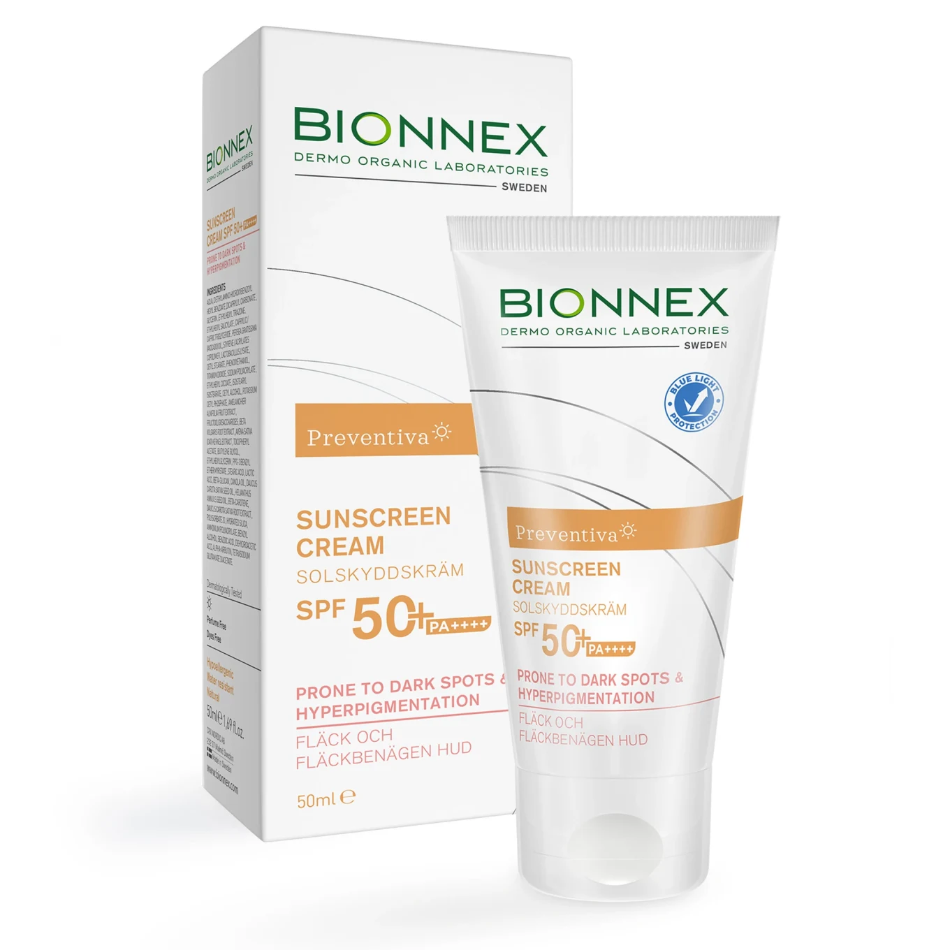 Bionnex Preventiva Sunscreen 50+ Dark Spots & Hyperpigmentation 50ml BIONNEX