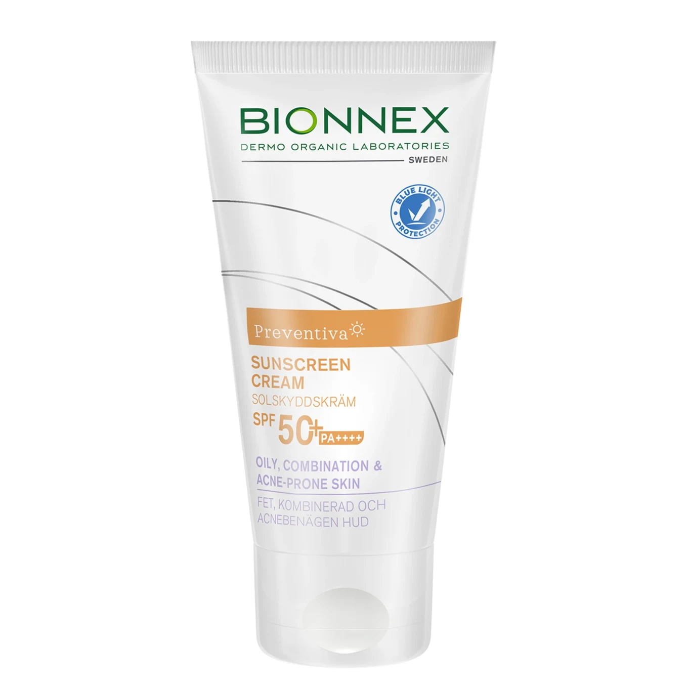 Bionnex Preventiva Sunscreen 50+ Oily Combination & Acne Prone Skin 50ml BIONNEX