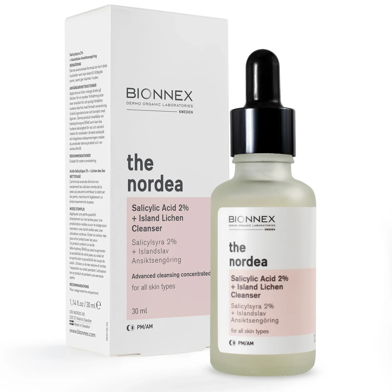 Bionnex The Nordea Salicylic Acid 2% + Island Lichen Cleanser 30ml BIONNEX