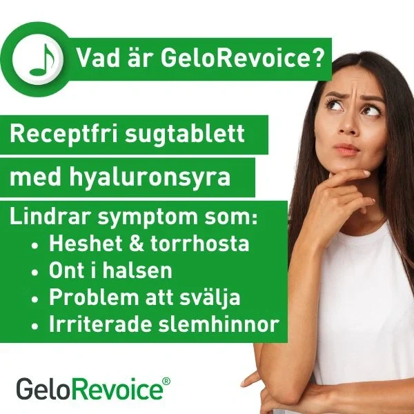 GeloRevoice halstablett 20 st Körsbär-Menthol Gelorevoice