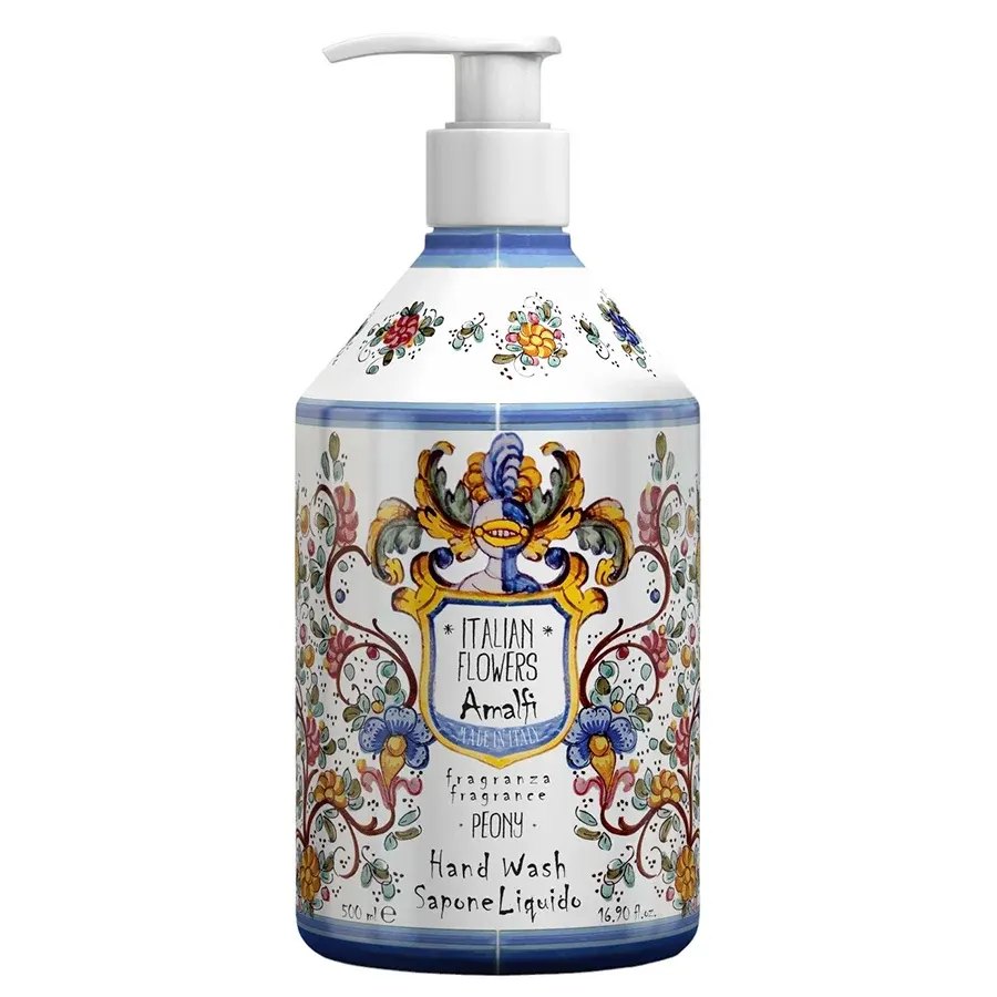 Rudy La Maioliche Liquid Soap Amalfi Peony 500ml Rudy La Maioliche