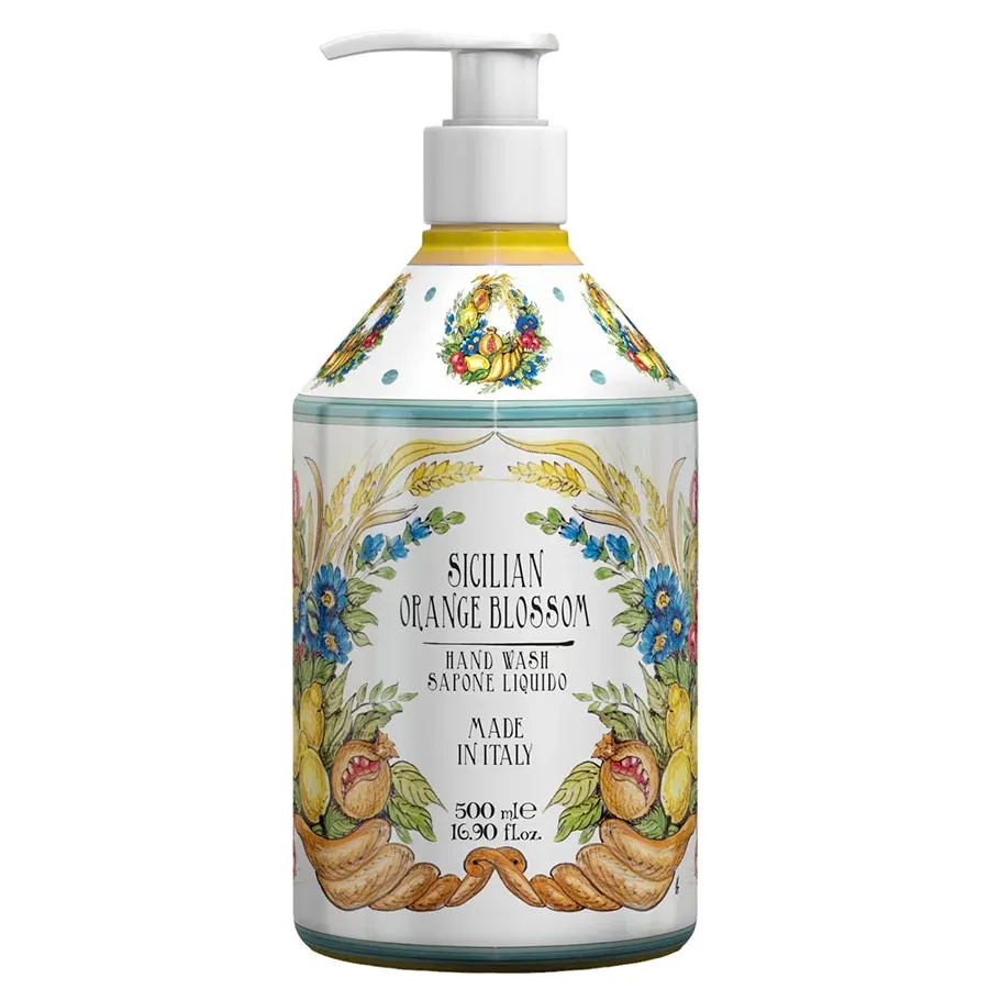 Rudy La Maioliche Liquid Soap Sicilian Orange Blossom 500ml Rudy La Maioliche