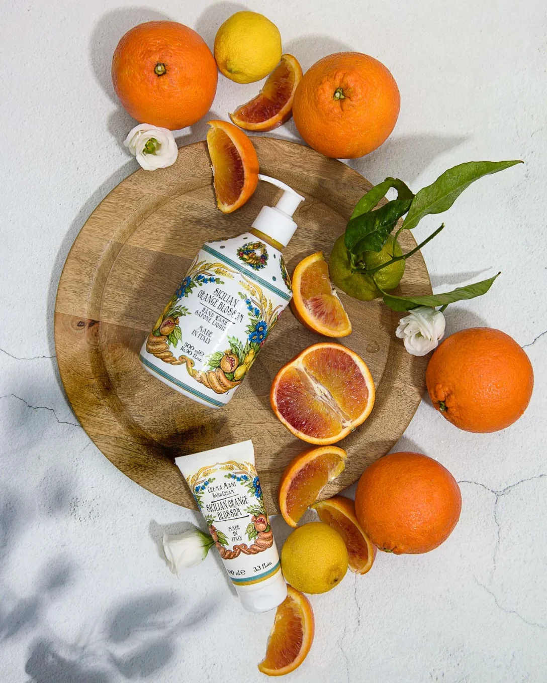 Rudy La Maioliche Liquid Soap Sicilian Orange Blossom 500ml Rudy La Maioliche