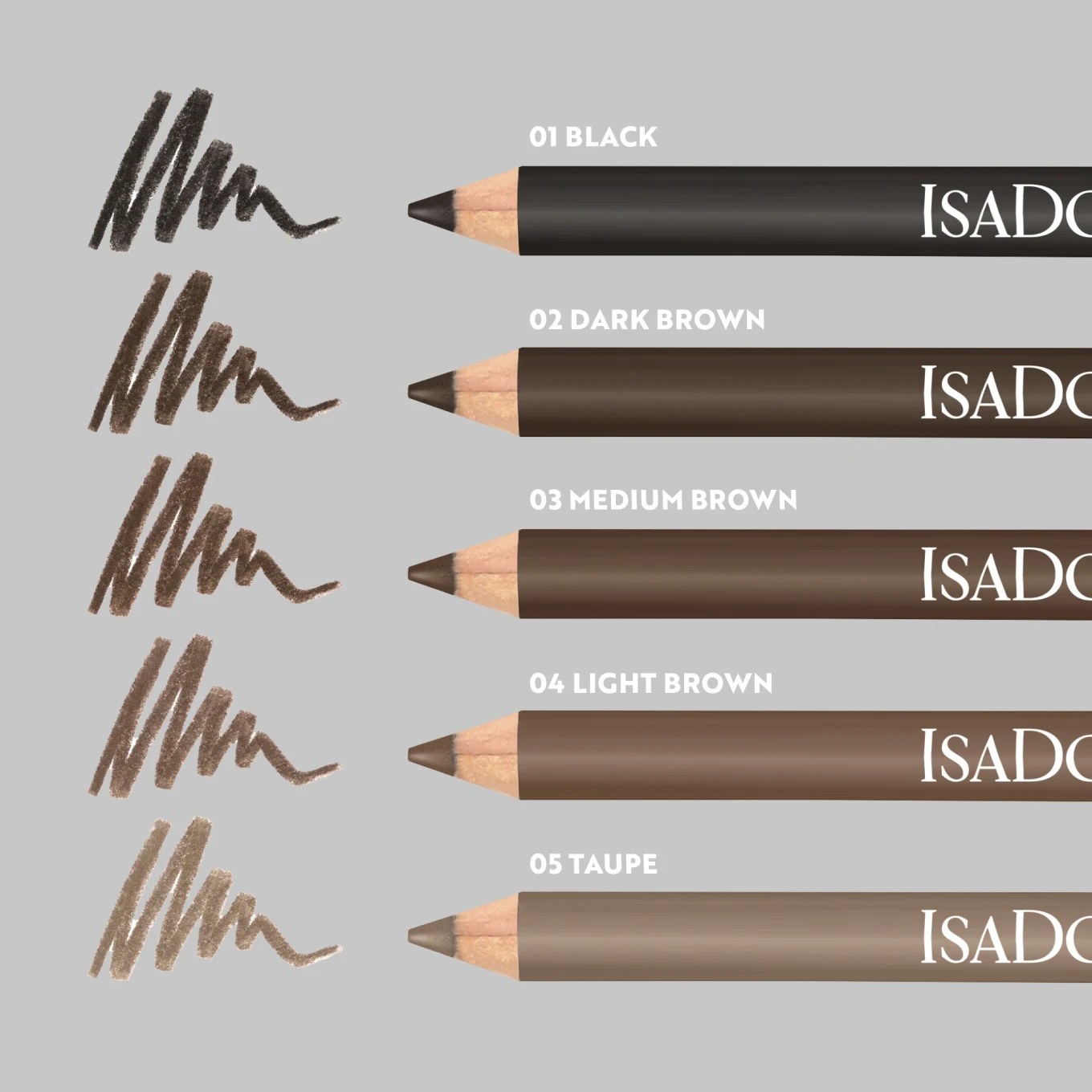 Isadora The Brow Powder Pen, Shapes, Defines & Fills 04 Light Brown IsaDora