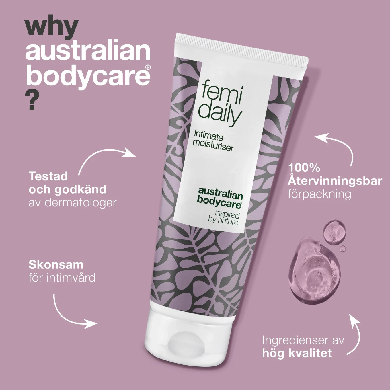 Australian Bodycare Femi Daily 100 ml Australian Bodycare